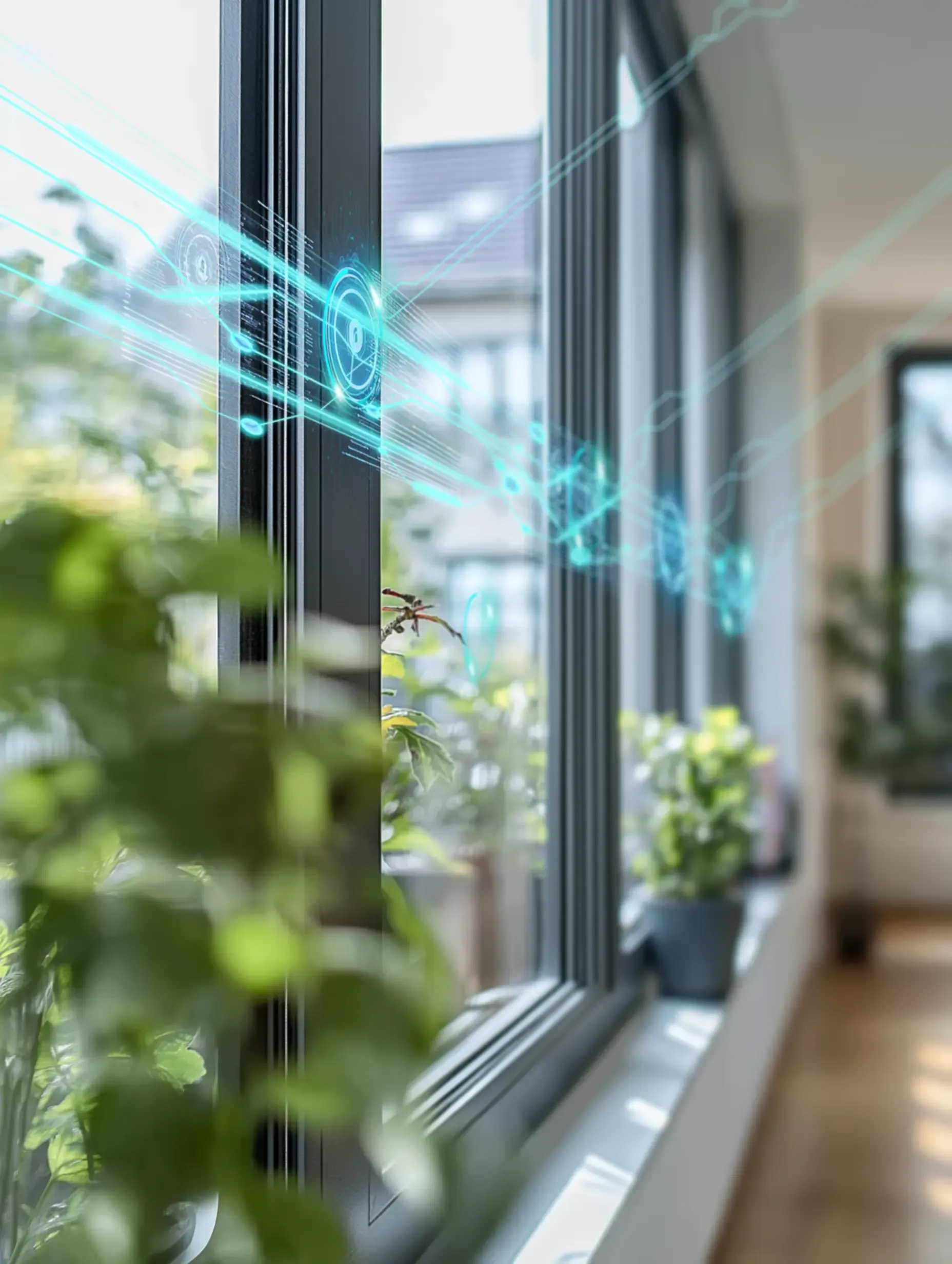 KI erkennt Fensteröffnung